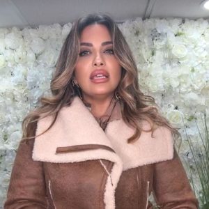 Brown Faux Shearling Jacket