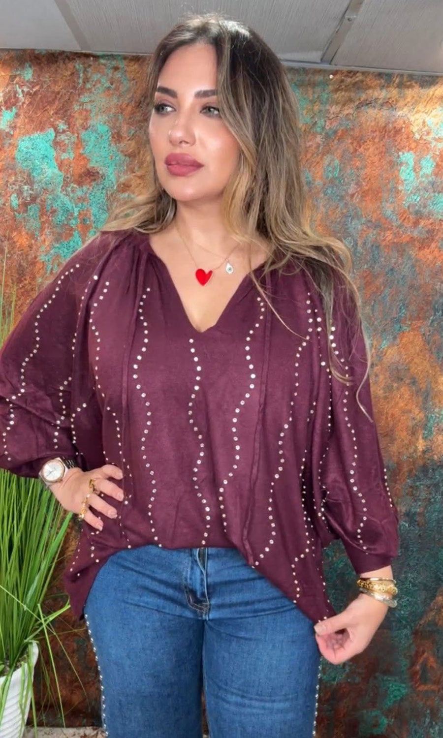 Studded Blouse - Image 2