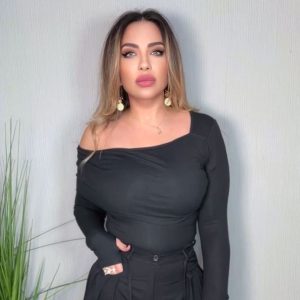 Off-Shoulder Black Jumpsuit