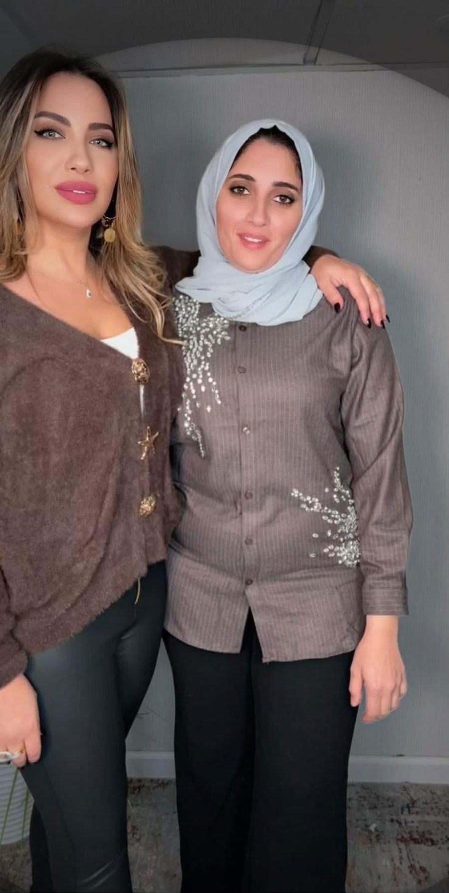 Brown Embellished Shirt - Image 6