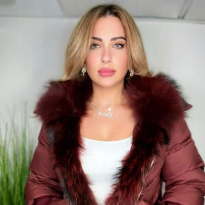 Fur Red Leather Jacket