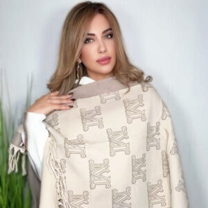 Luxury Monogram Shaw